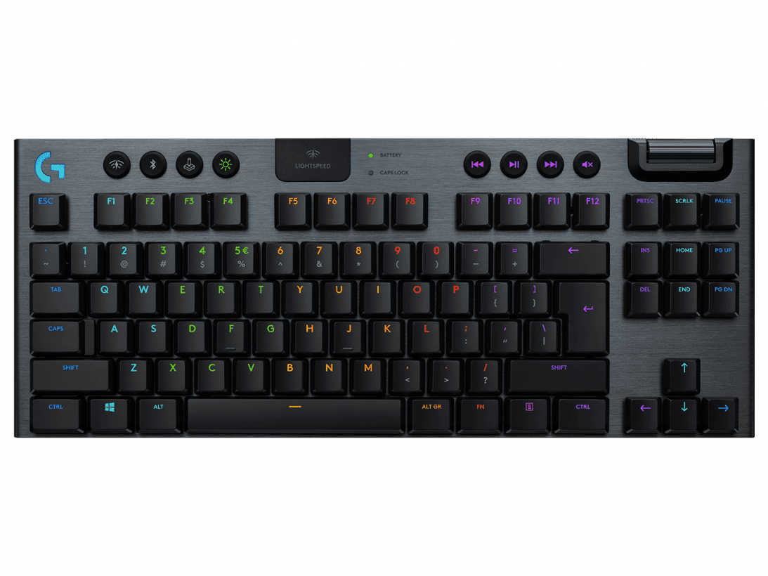 Клавіатура Logitech G915 TKL Tenkeyless Black LIGHTSPEED Wireless RGB (920-009529)