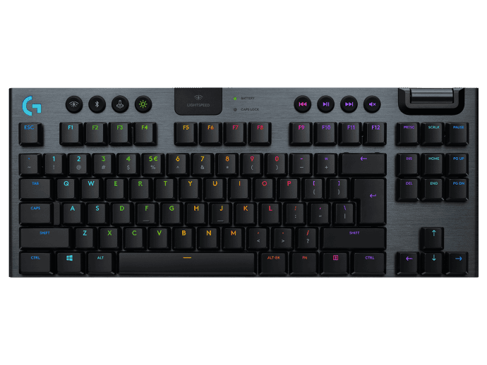 Клавіатура Logitech G915 TKL Tenkeyless Black LIGHTSPEED Wireless RGB (920-009529)