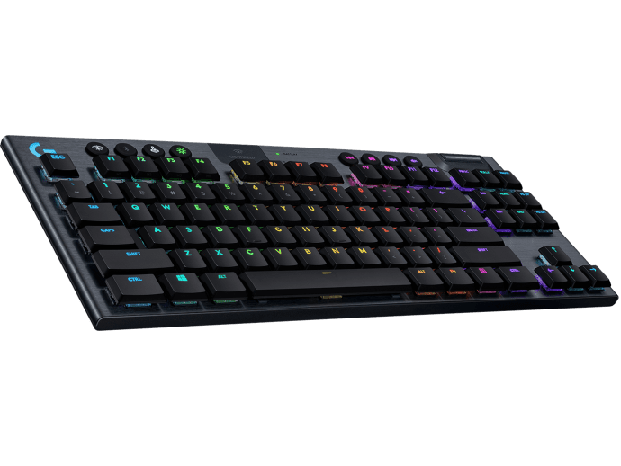 Клавіатура Logitech G915 TKL Tenkeyless Black LIGHTSPEED Wireless RGB (920-009529)  Фото №0