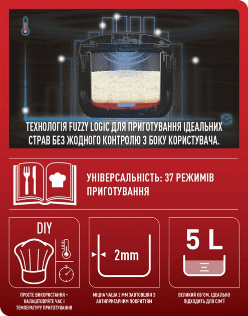 Мультиварка Tefal RK321A34  Фото №2