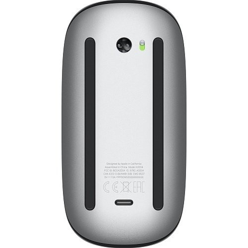 Миша Apple Magic Mouse USB-C Black Multi-Touch Surface (MXK63)  Фото №0