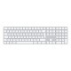 Клавіатура Apple Magic Keyboard with Touch ID and Numeric Keypad for Mac with Apple silicon USB-C White Keys (MXK73)