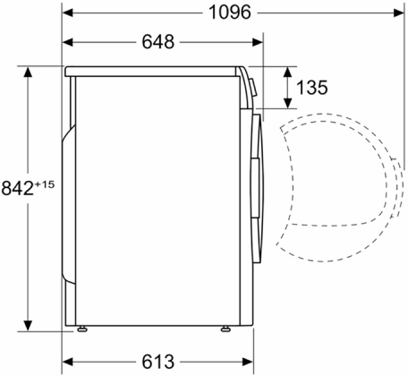 Сушильна машина Bosch WQG14200UA  Фото №6