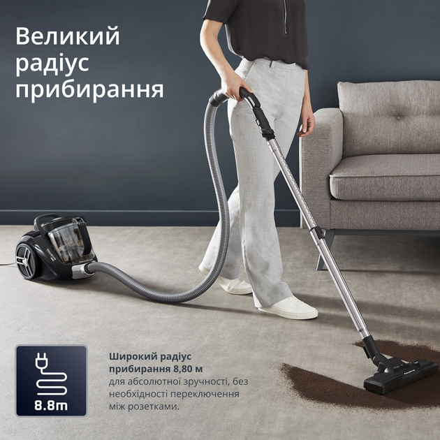 Пилосос безмішковий Rowenta Compact Power XXL RO4B75EA  Фото №6