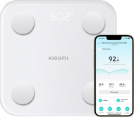 Весы напольные электронные Xiaomi Mi Body Composition Scale S400 White (BHR7793GL) 