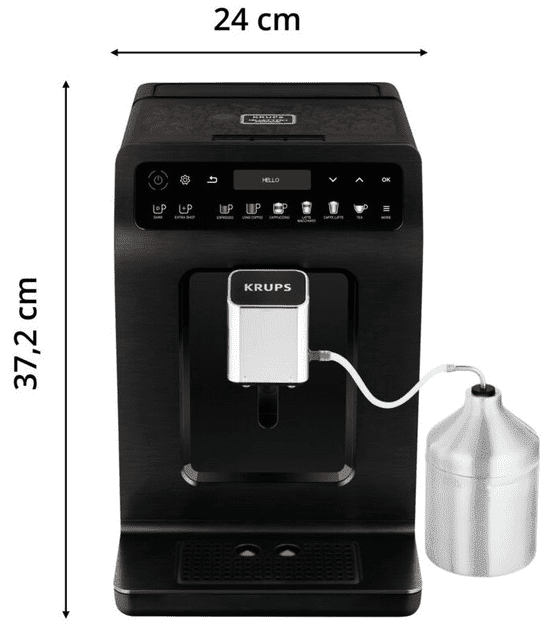 Кофемашина автоматическая Krups Evidence Plus Titanium EA894810  Фото №6