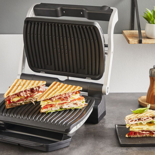 Электрогриль прижимной Tefal OptiGrill+ GC717D10  Фото №15