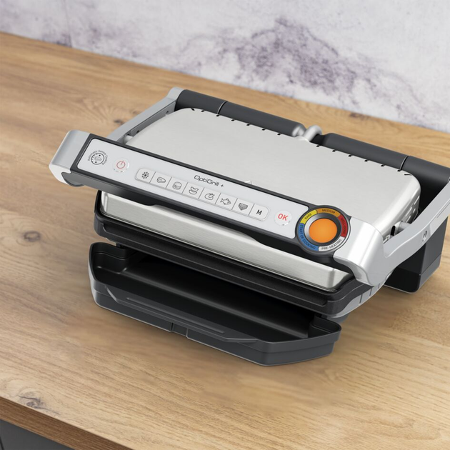 Электрогриль прижимной Tefal OptiGrill+ GC717D10  Фото №17