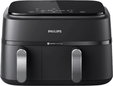 Мультипіч (аерофритюрниця) Philips Dual Airfryer 3000 Series NA351/00