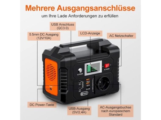 Зарядна станція FlashFish E200 40800 мА/г  Фото №0