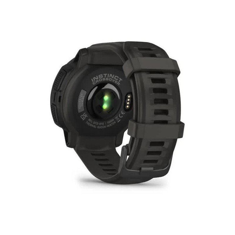 Смарт-годинник Garmin Instinct Crossover Solar Graphite (010-02730-11/01)  Фото №1