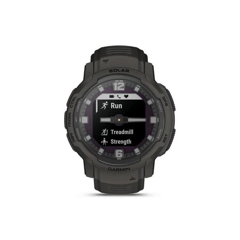Смарт-годинник Garmin Instinct Crossover Solar Graphite (010-02730-11/01)  Фото №4