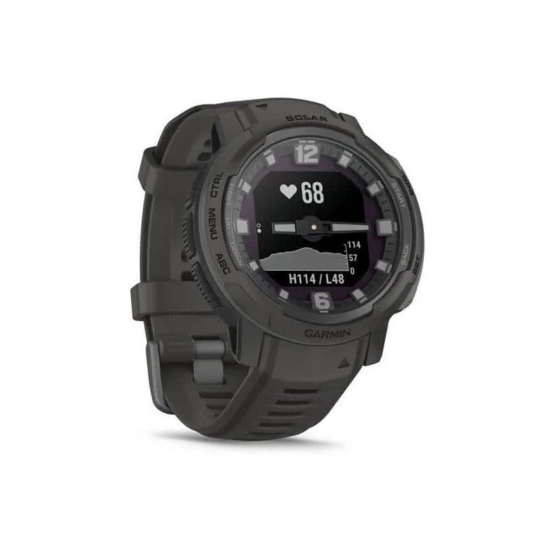 Смарт-годинник Garmin Instinct Crossover Solar Graphite (010-02730-11/01)  Фото №5
