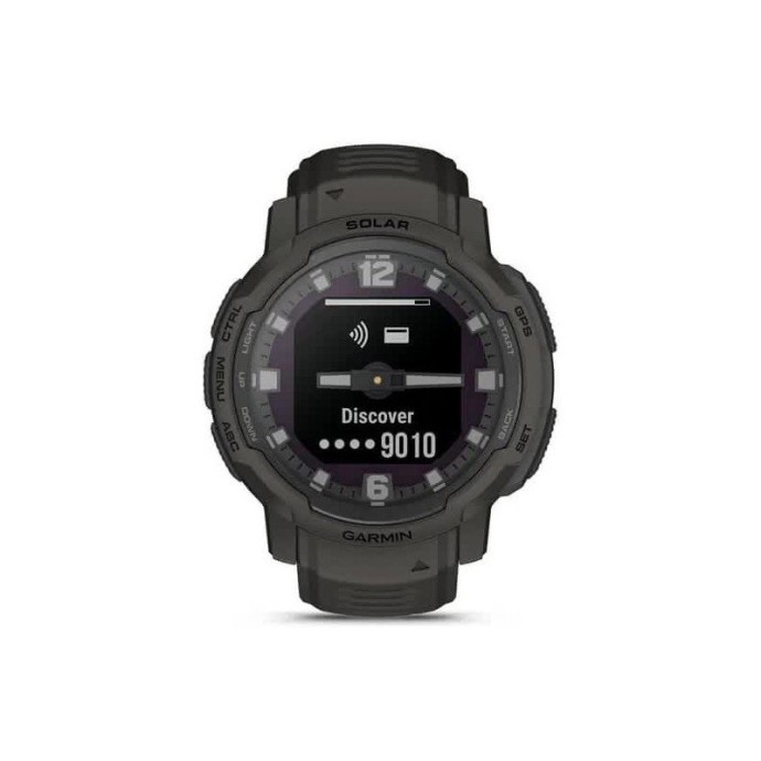 Смарт-годинник Garmin Instinct Crossover Solar Graphite (010-02730-11/01)