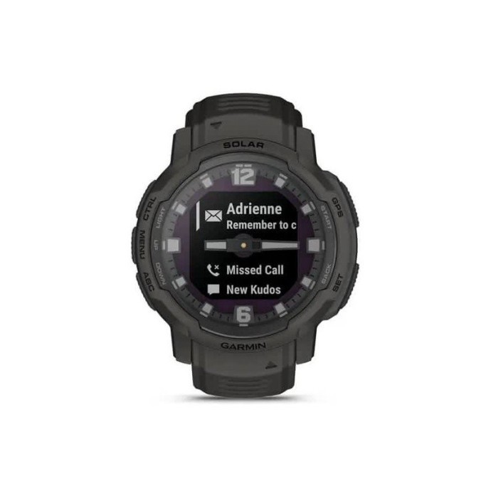Смарт-годинник Garmin Instinct Crossover Solar Graphite (010-02730-11/01)  Фото №2