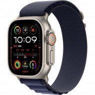 Смарт-часы Apple Watch Ultra 2 GPS + Cellular 49mm Natural Titan. Case w. Навый Alpine Loop - Medium (MYT33+MXMY3)