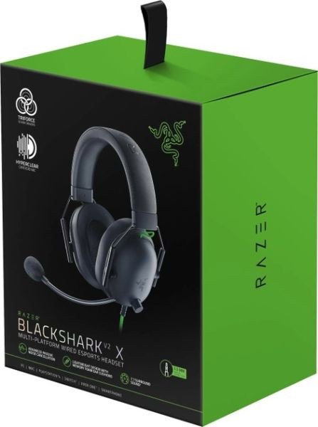 Наушники с микрофоном Razer Blackshark V2 X USB Black (RZ04-04570100-R3M1)  Фото №4