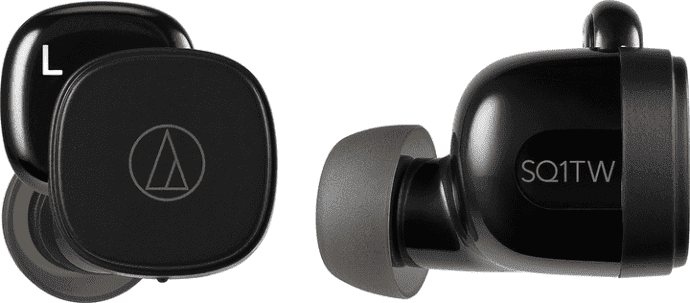 Навушники з мікрофоном Audio-Technica ATH-SQ1TWBK  Фото №0