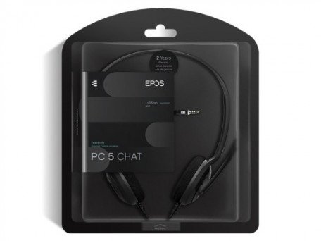 Спеціалізована гарнітура Sennheiser EPOS PC 5 Chat (1000445)  Фото №5