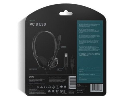 Наушники с микрофоном Sennheiser EPOS PC 8 USB (1000432)  Фото №8