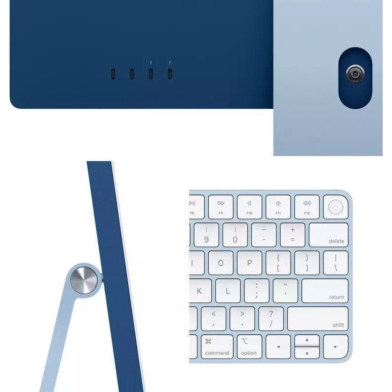 Моноблок Apple iMac 24 M3 Blue (Z1970001X)  Фото №1