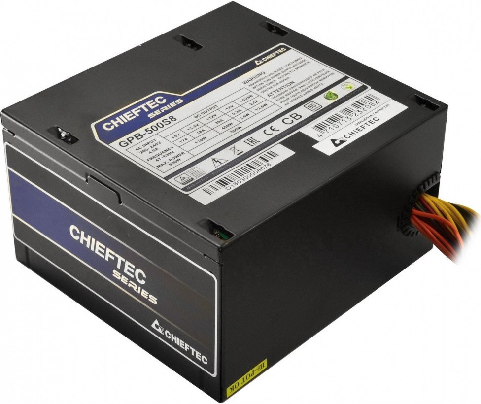 Блок живлення Chieftec GPB-500S8  Фото №0