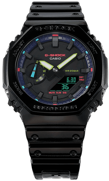 Мужские часы Casio GA-2100RGB-1AER  Фото №0