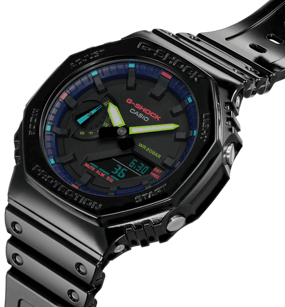 Мужские часы Casio GA-2100RGB-1AER  Фото №3
