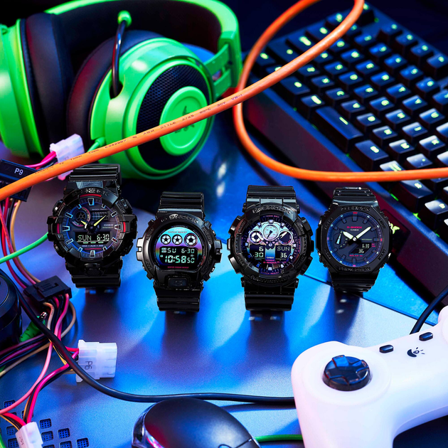 Мужские часы Casio GA-2100RGB-1AER  Фото №9