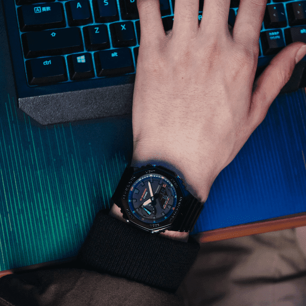 Мужские часы Casio GA-2100RGB-1AER  Фото №10