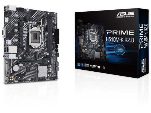 Материнська плата Asus Prime H510M-K R2.0 (90MB1E80-M0EAY0)