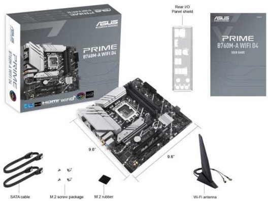 Материнская плата Asus PRIME B760M-A WIFI D4  Фото №5