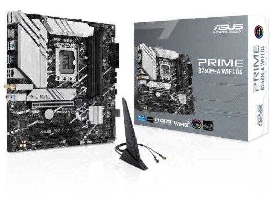 Материнская плата Asus PRIME B760M-A WIFI D4  Фото №0