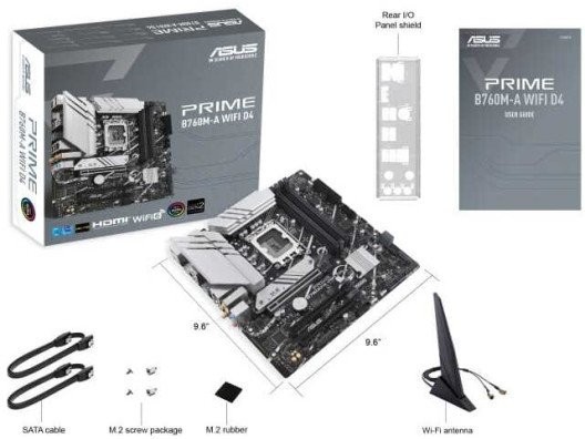 Материнская плата Asus PRIME B760M-A WIFI D4  Фото №5
