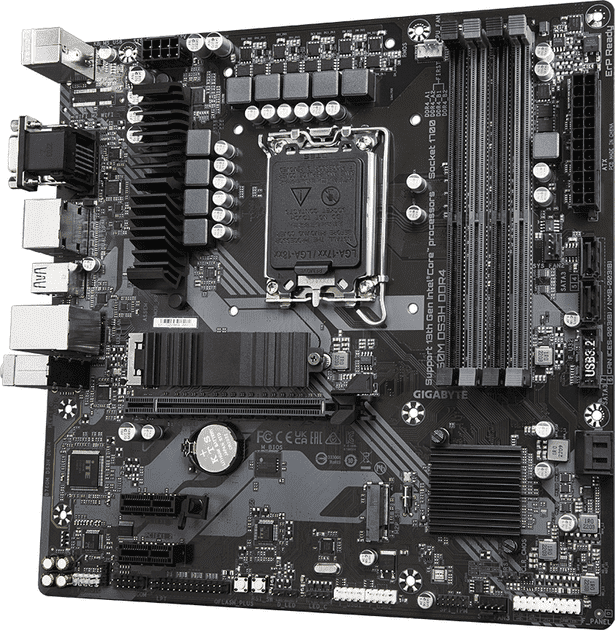 Материнская плата Gigabyte B760M DS3H DDR4  Фото №1