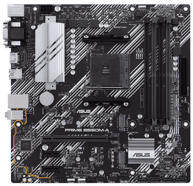 Материнская плата Asus PRIME B550M-A (90MB14I0-M0EAY0)