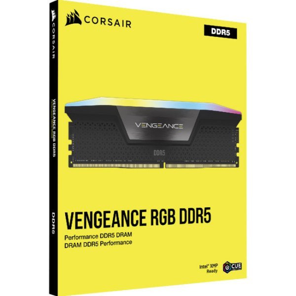 Пам&#039;ять для настільних комп&#039;ютерів Corsair 48 GB (2x24GB) DDR5 6400 MHz Vengeance RGB (CMH48GX5M2B6400C36)  Фото №5