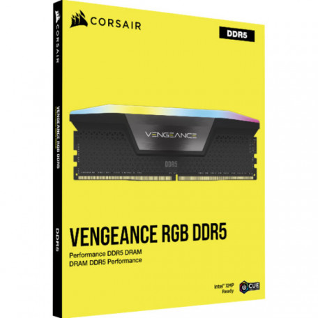 Пам&#039;ять для настільних комп&#039;ютерів Corsair 48 GB (2x24GB) DDR5 6400 MHz Vengeance RGB (CMH48GX5M2B6400C36)  Фото №5