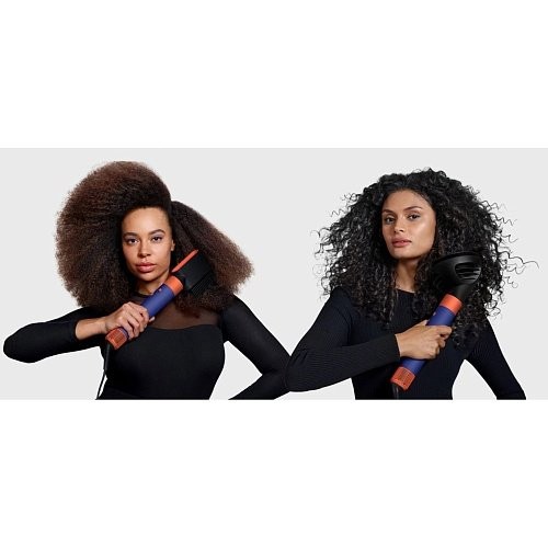 Мультистайлер Dyson Airwrap i.d. multi-styler and dryer Curly+Coily Vinca Blue/Topaz (533759-01)  Фото №3