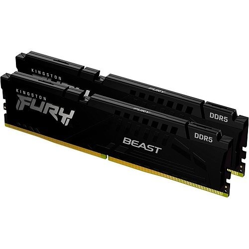 Пам&#039;ять для настільних комп&#039;ютерів Kingston FURY 32 GB (2x16GB) DDR5 5600 MHz Beast (KF556C40BBK2-32)  Фото №0