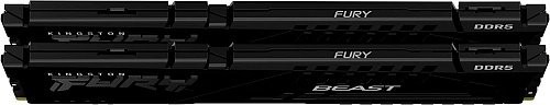 Пам&#039;ять для настільних комп&#039;ютерів Kingston FURY 32 GB (2x16GB) DDR5 5600 MHz Beast (KF556C40BBK2-32)  Фото №1
