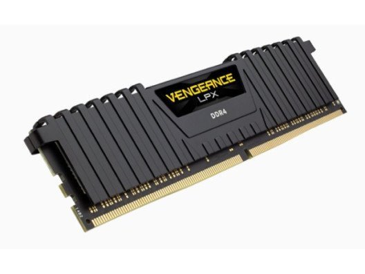 Память для настольных компьютеров Corsair 32 GB (2x16GB) DDR4 2400 MHz Vengeance LPX Black (CMK32GX4  Фото №0