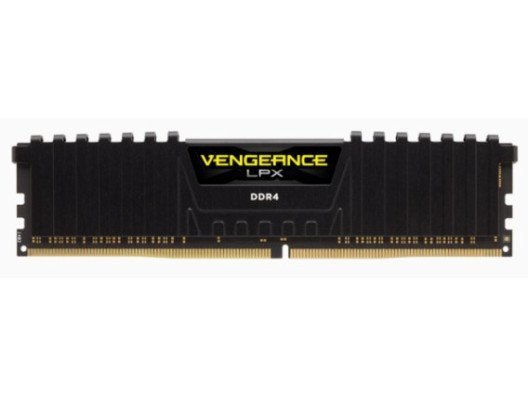 Память для настольных компьютеров Corsair 32 GB (2x16GB) DDR4 2400 MHz Vengeance LPX Black (CMK32GX4  Фото №2