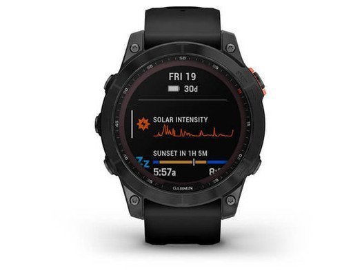 Смарт-часы Garmin Fenix ??7 Solar Slate Gray with Black Band (010-02540-10/11)
