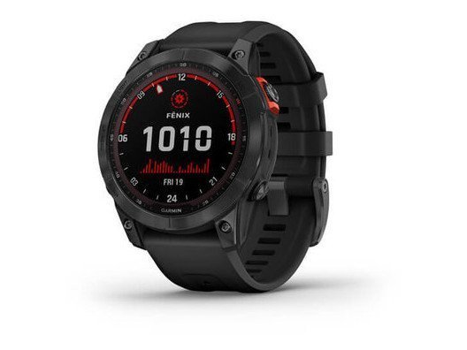 Смарт-часы Garmin Fenix ??7 Solar Slate Gray with Black Band (010-02540-10/11)  Фото №0
