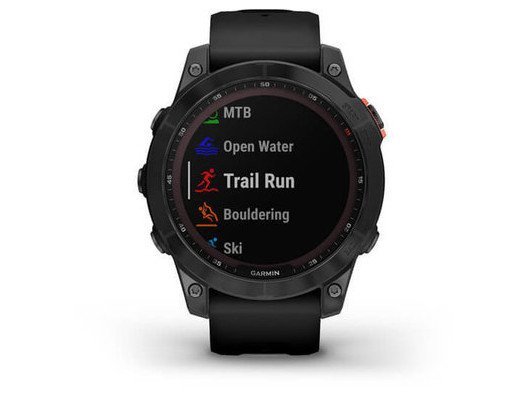 Смарт-часы Garmin Fenix ??7 Solar Slate Gray with Black Band (010-02540-10/11)  Фото №5