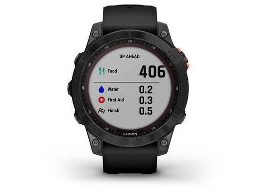 Смарт-часы Garmin Fenix ??7 Solar Slate Gray with Black Band (010-02540-10/11)  Фото №6