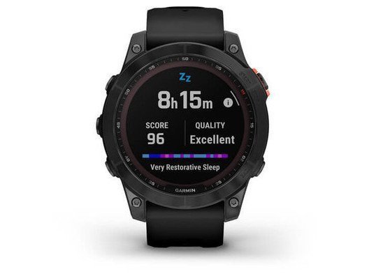 Смарт-часы Garmin Fenix ??7 Solar Slate Gray with Black Band (010-02540-10/11)  Фото №7