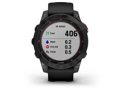 Смарт-часы Garmin Fenix ??7 Solar Slate Gray with Black Band (010-02540-10/11)  Фото №6