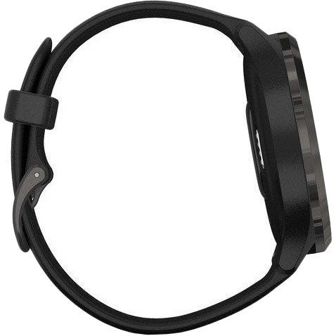 Смарт-годинник Garmin Vivomove 3 Slate Stainless Steel Bezel w. Black and Silicone B. (010-02239-01)  Фото №2